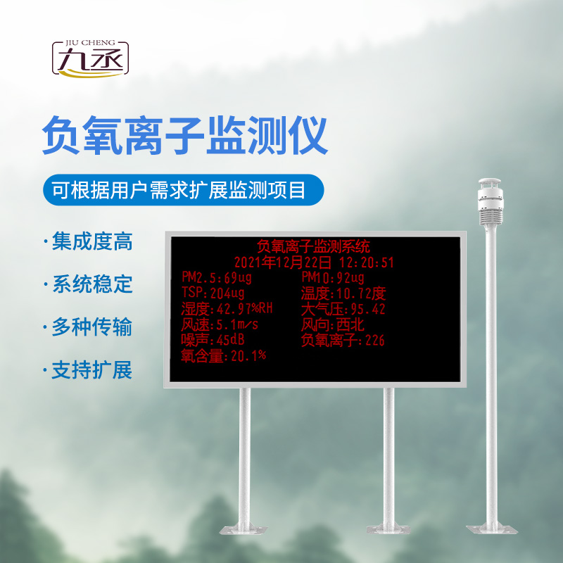 為什么公園景區(qū)要安裝負(fù)氧離子監(jiān)測(cè)系統(tǒng)