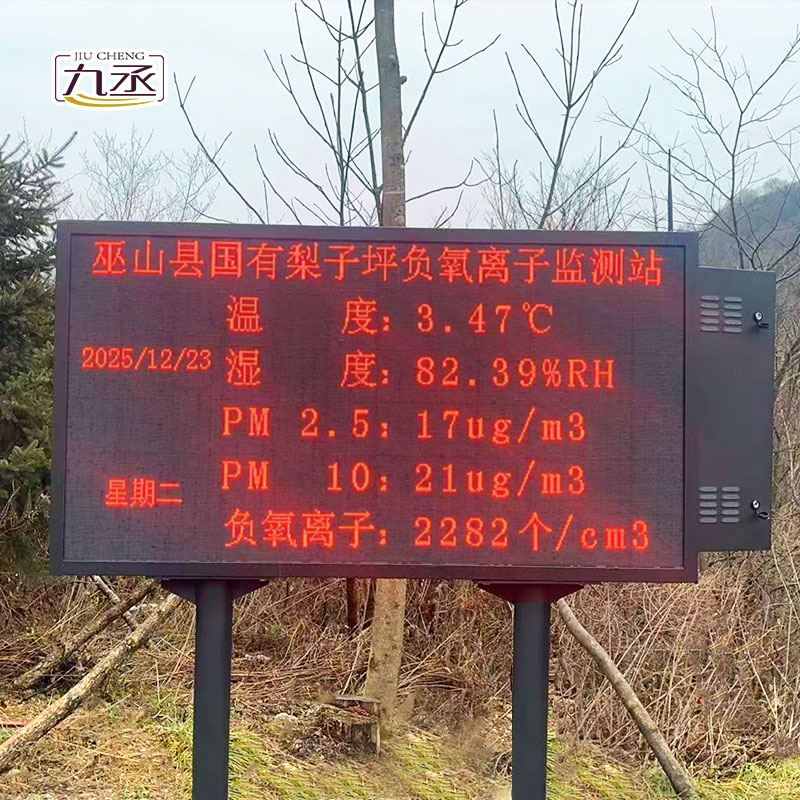 空氣清新度的隱形哨兵負(fù)氧離子監(jiān)測站守護(hù)生態(tài)之美